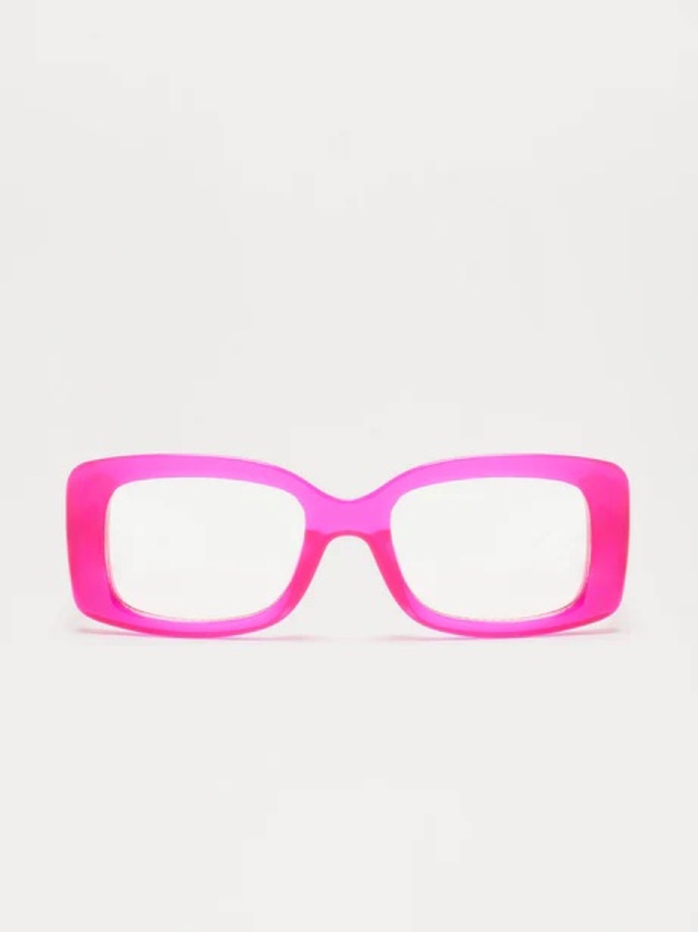 •Obsessed• Hot Pink Blue Light Glasses | Y2K Square Frame Fashion Eyewear